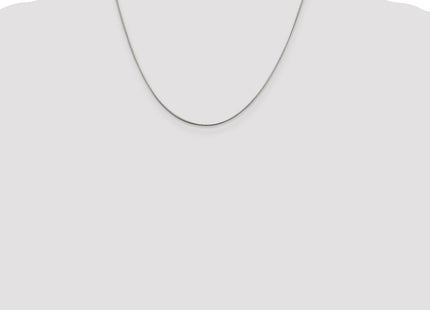 Sterling silver snake link chain, additional view