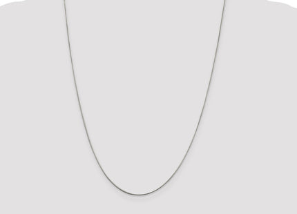 Sterling silver snake link chain, further view