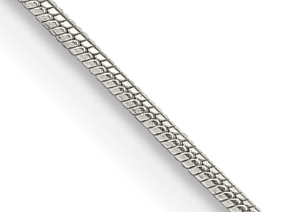 Sterling Silver Snake Chain, 14 x 0.8mm
