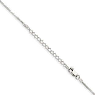 Sterling Silver Snake Chain w/2in ext. (Style QSN030E-18)