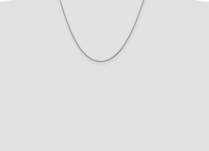 Sterling silver snake link chain, additional view