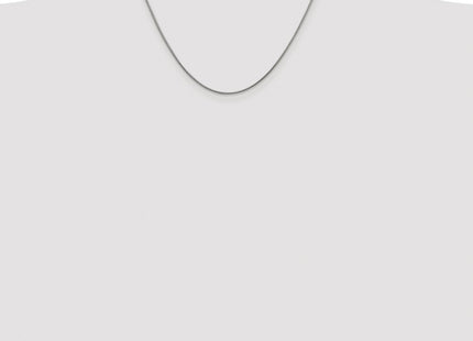 Sterling silver snake link chain, additional view