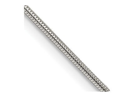 Sterling silver snake link chain