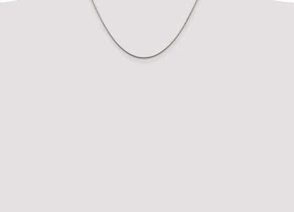 Sterling silver snake link chain, further view