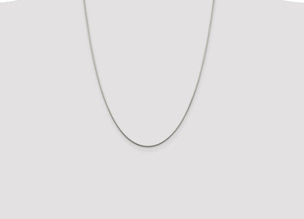 Sterling silver snake link chain, further view