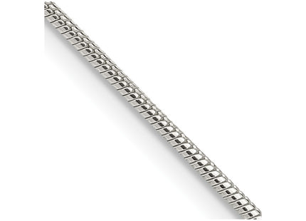 Sterling silver snake link chain