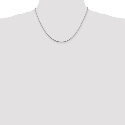 Sterling Silver Snake Chain, 16 x 1.5mm