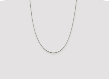 Sterling silver snake link chain, further view