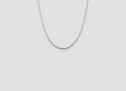 Sterling silver snake link chain
