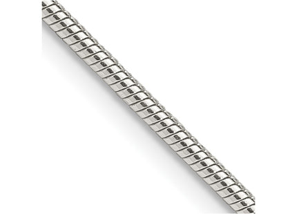 Sterling silver snake link bracelet