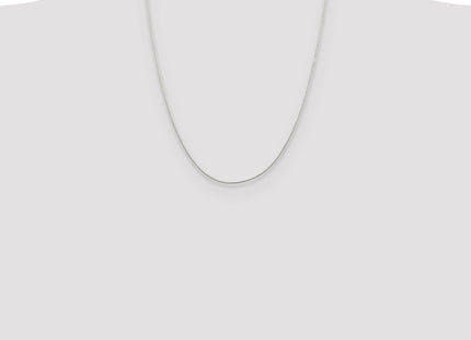 Sterling silver snake link chain, further view
