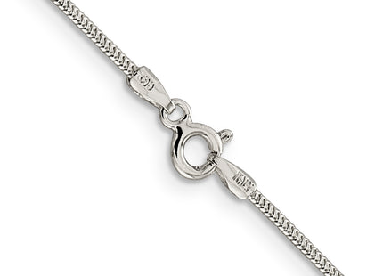 Sterling Silver Round Snake Chain, 16 x 1.2mm
