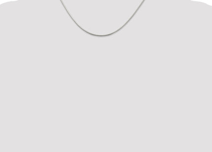 Sterling Silver Round Snake Chain, 16 x 1.2mm