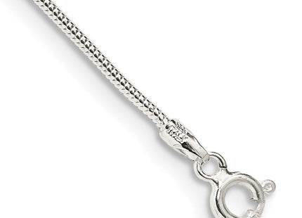 Sterling silver snake link chain