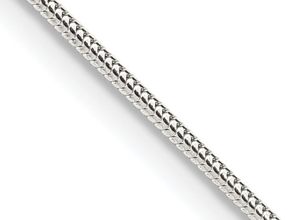 Sterling Silver Round Snake Chain, 16 x 1.2mm