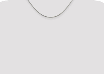 Sterling silver snake link anklet, further view