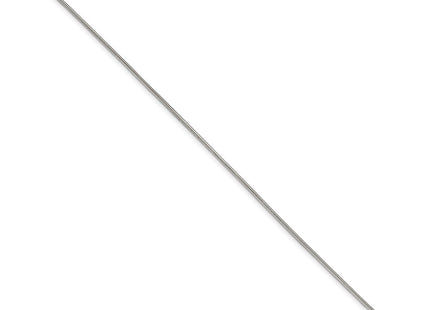Sterling silver snake link anklet