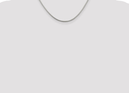 Sterling Silver Round Snake Chain, 16 x 1.6mm