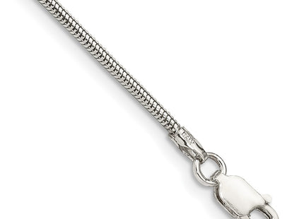 Sterling silver snake link bracelet, additional view