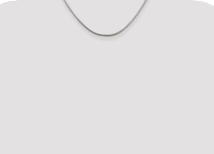 Sterling Silver Round Snake Chain, 16 x 2mm