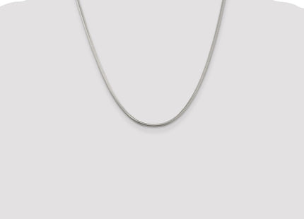 Sterling silver snake link chain