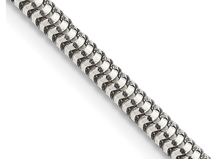 Sterling silver snake link chain