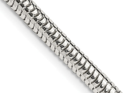 Sterling silver snake link chain