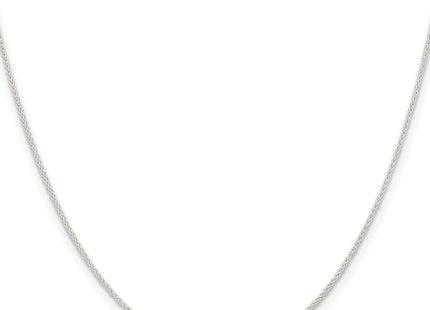 Sterling silver anklet, another view
