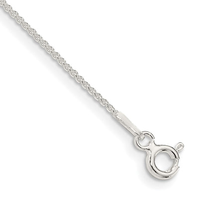 Sterling silver anklet