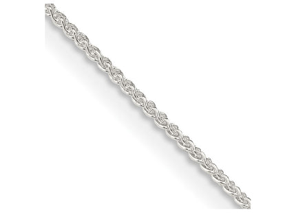 Sterling silver anklet, alternate view