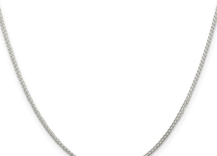 Sterling silver anklet, alternate view