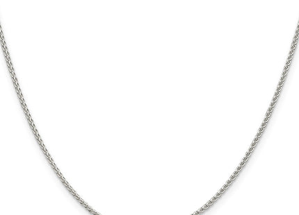 Sterling silver anklet, further view