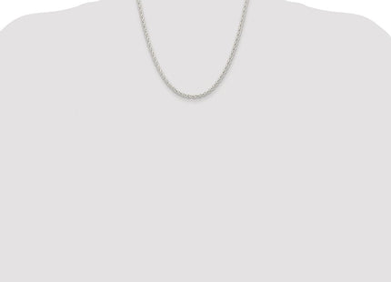 Sterling silver chain, further view