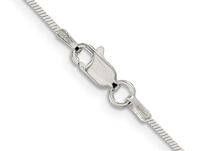 Sterling Silver . Square Snake Chain