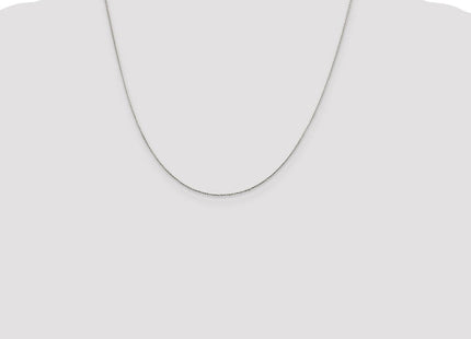 Sterling Silver Diamond-cut Round Spiga Chain (Style QSR025-20)
