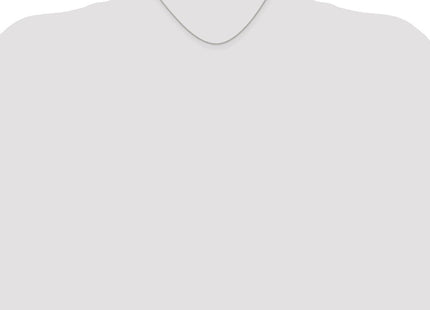 Sterling Silver Diamond-cut Round Spiga Chain (Style QSR030-16)