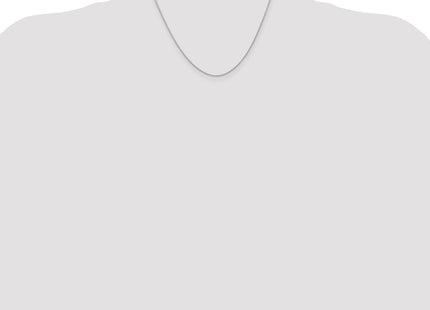 Sterling Silver Diamond-cut Round Spiga Chain (Style QSR030-18)