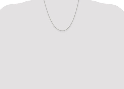Sterling Silver Diamond-cut Round Spiga Chain (Style QSR030-20)