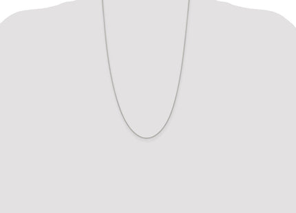 Sterling Silver Diamond-cut Round Spiga Chain (Style QSR030-26)
