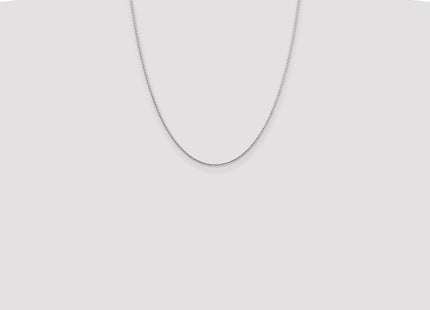 Sterling Silver Diamond-cut Round Spiga Chain (Style QSR035-22)