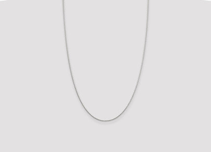 Sterling Silver Diamond-cut Round Spiga Chain (Style QSR035-26)