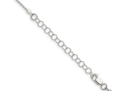 Sterling silver chain, another view
