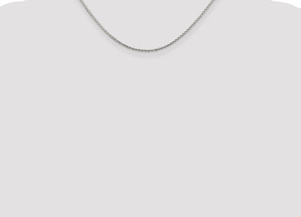 Sterling Silver Diamond-cut Round Spiga Chain (Style QSR040-16)