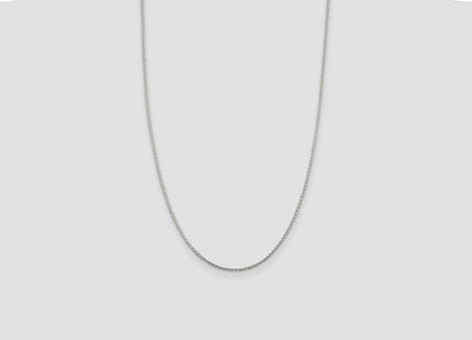 Sterling Silver Diamond-cut Round Spiga Chain (Style QSR040-26)