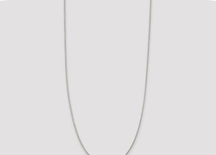 Sterling Silver Diamond-cut Round Spiga Chain (Style QSR040-30)