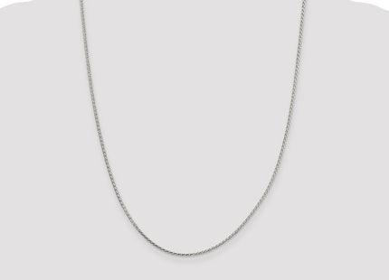 Sterling Silver Diamond-cut Round Spiga Chain (Style QSR050-24)