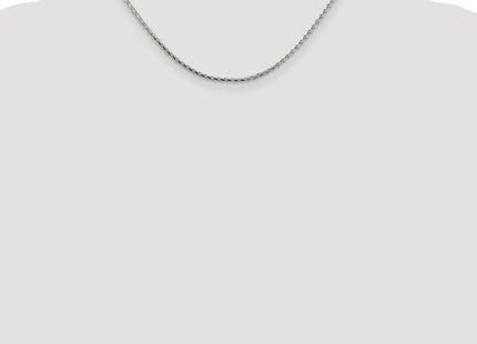 Sterling Silver Diamond-cut Round Spiga Chain (Style QSR060-16)