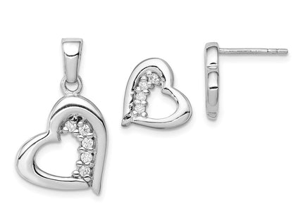 Sterling Silver Earrings Style QST191 - Classique Jewelry Inc.