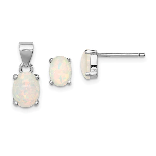 Sterling Silver Earrings Style QST204 - Classique Jewelry Inc.