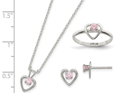 Sterling Silver Rings Style QST247SET - Classique Jewelry Inc.